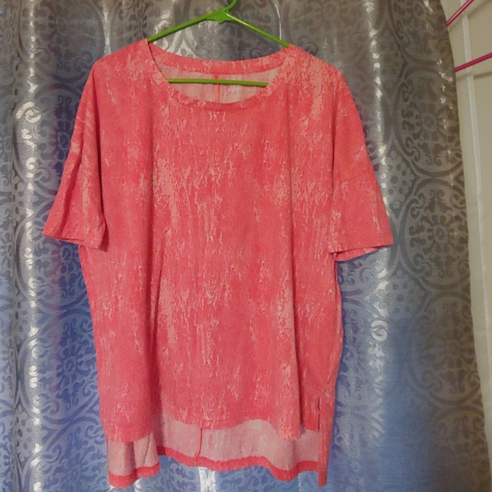 Hot Pink Oversized Sleep Shirt